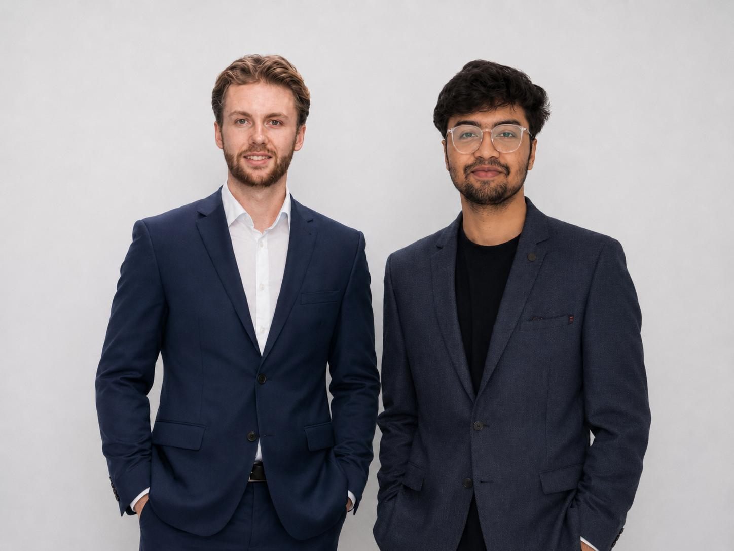 Silas Hesmer und Malay Sourav gemeinsam
